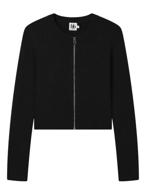 b+ab ribbed-knit cardigan