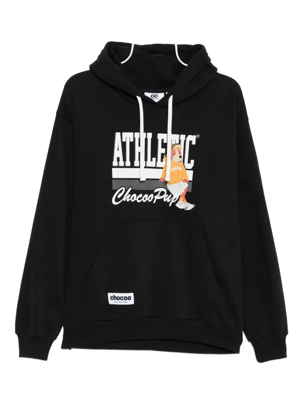 CHOCOOLATE chocoo-pup hoodie | Black | Image 1