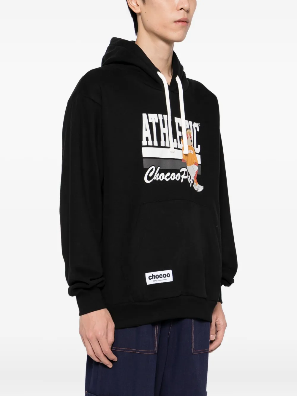 CHOCOOLATE Choco-Pup hoodie Zwart