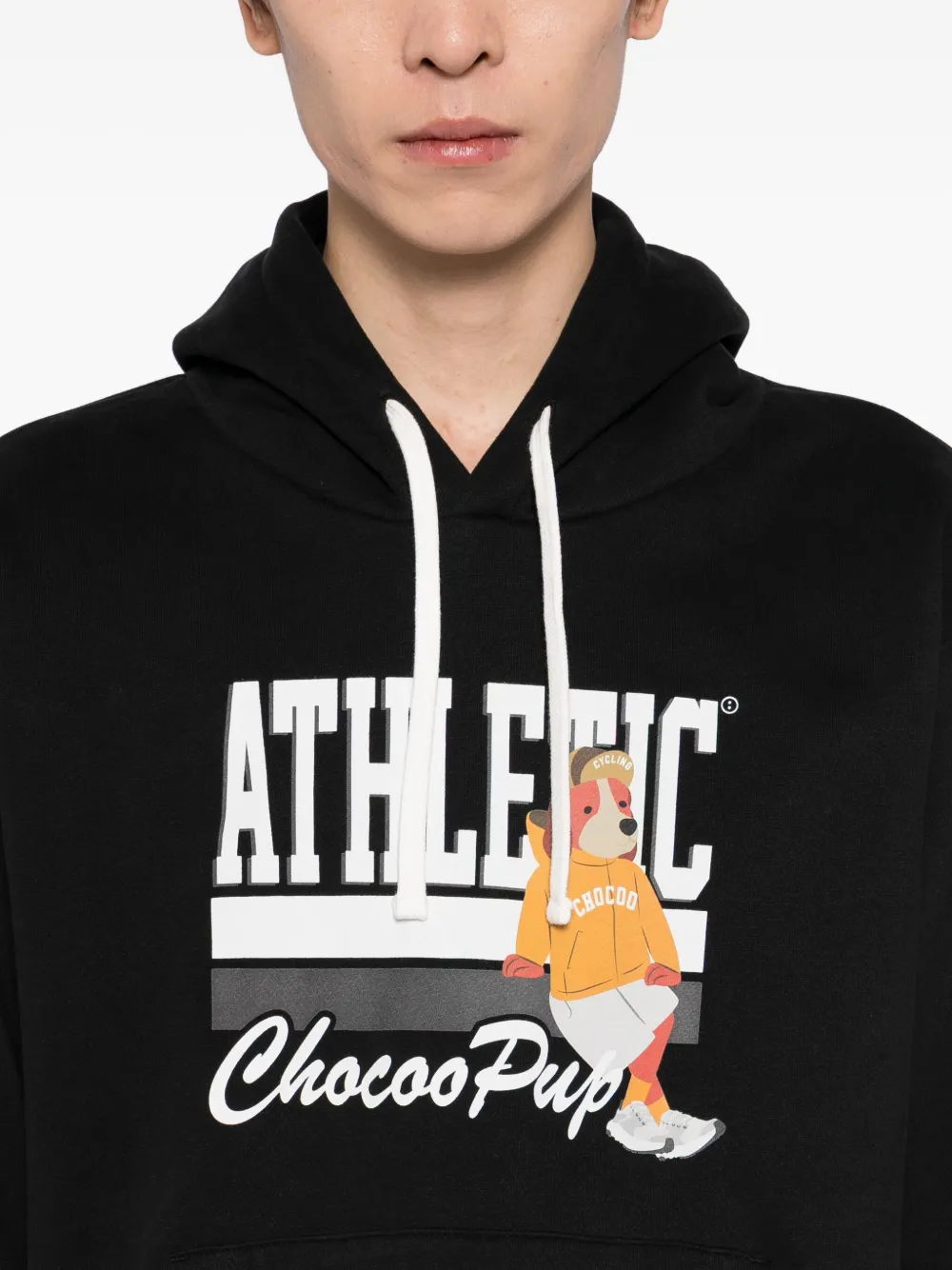 CHOCOOLATE Choco-Pup hoodie Zwart