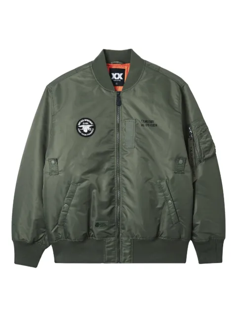 FINGERCROXX patch-detail zip jacket