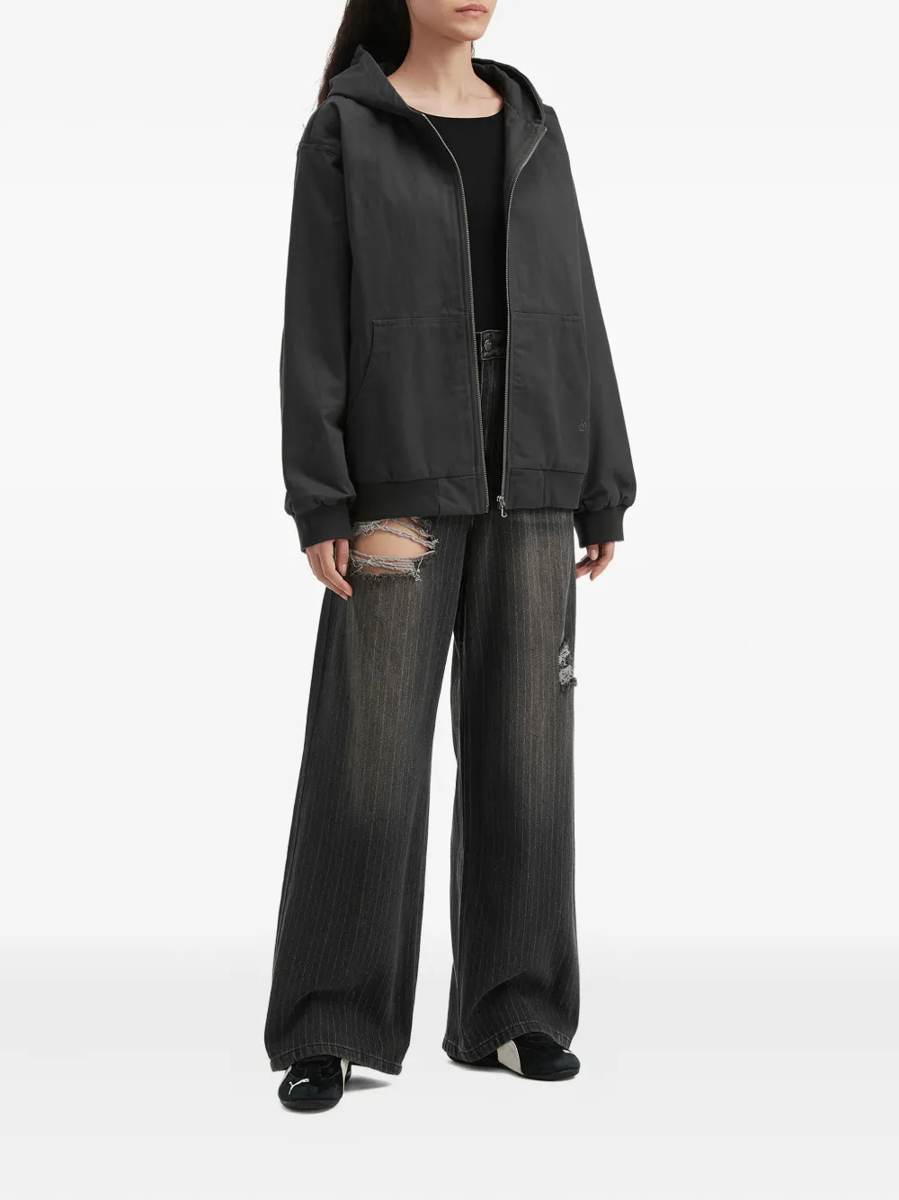 tout a coup chamarra con capucha | Chamarras oversize | Image 2
