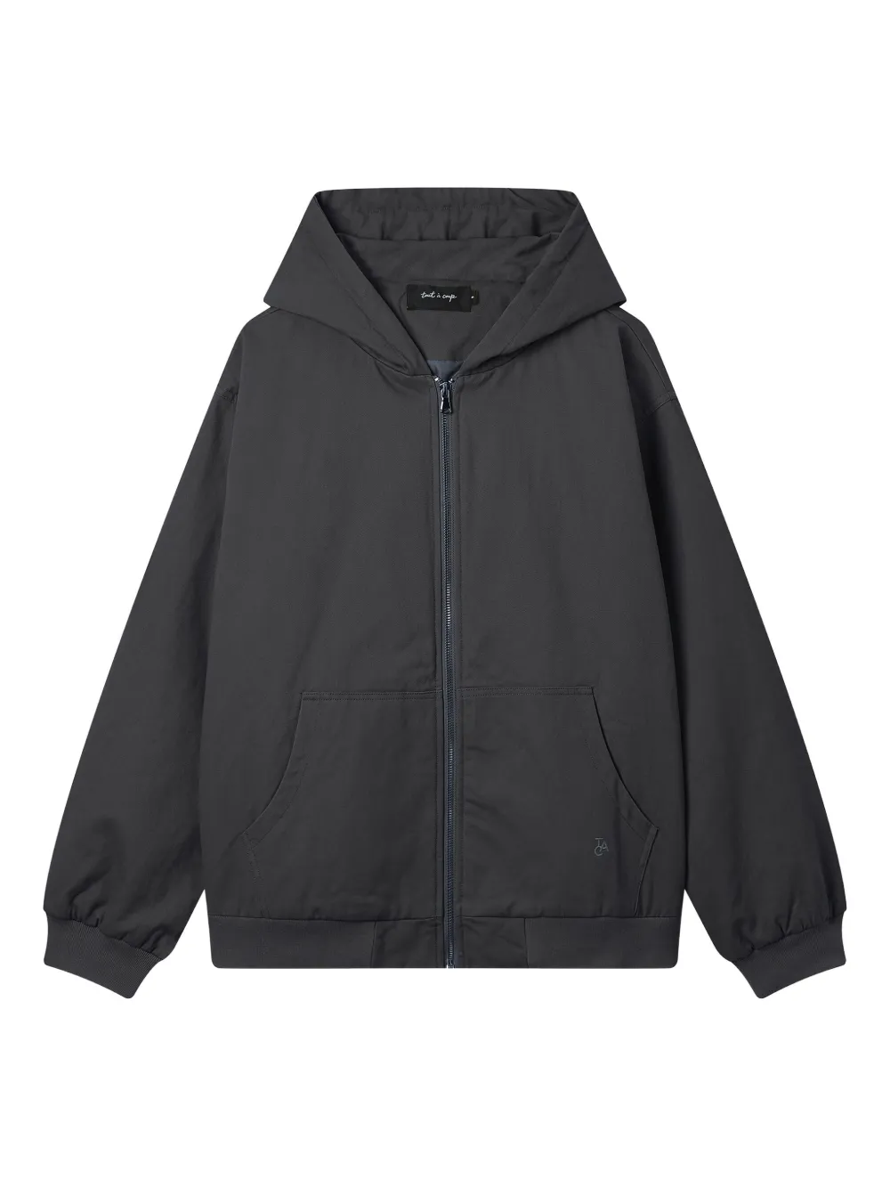 tout a coup chamarra con capucha | gris | Image 1