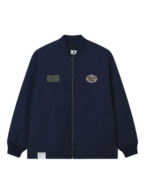 FINGERCROXX patch-detail quilted jacket