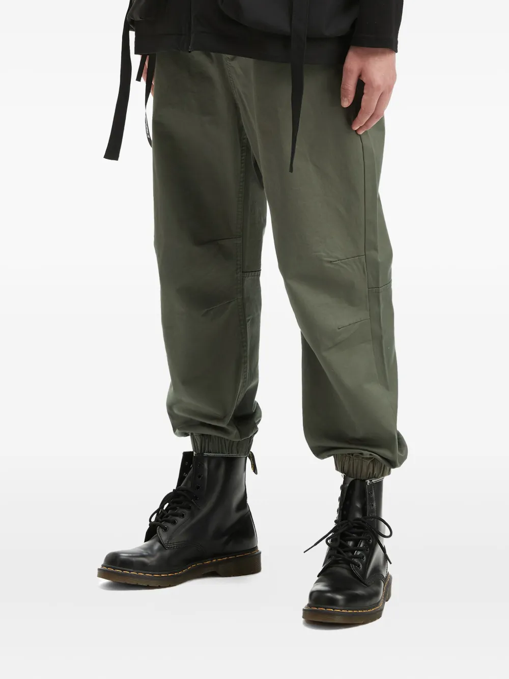 Musium Div. Cargo Tapered Trousers In Green