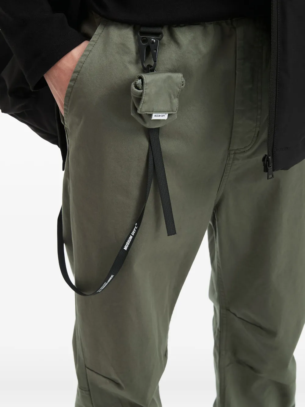 Musium Div. Cargo Tapered Trousers In Green