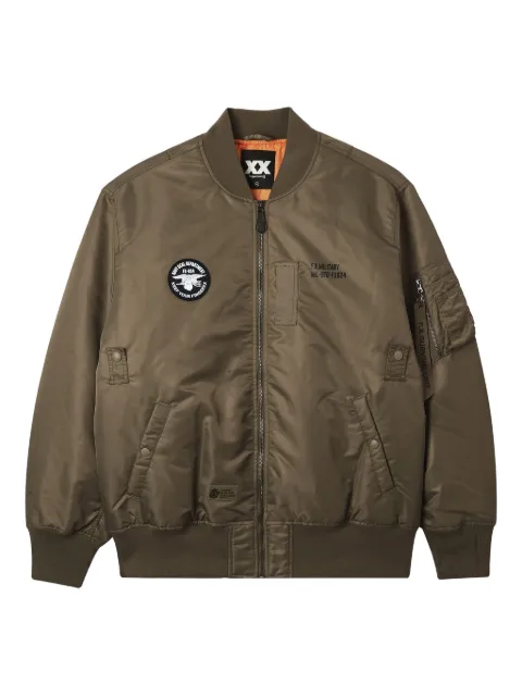 FINGERCROXX patch-detail bomber jacket