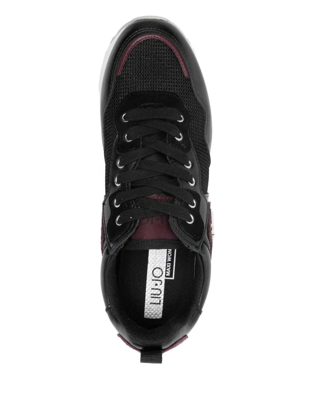 Liu •jo Logo-plaque Sneakers In Black
