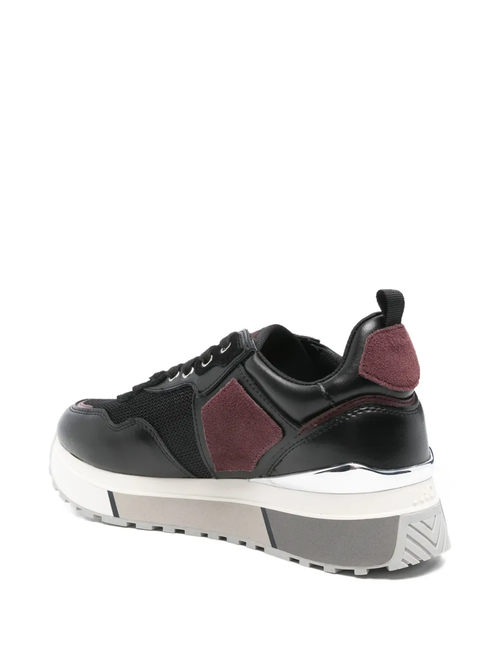 Liu •jo Logo-plaque Sneakers In Black