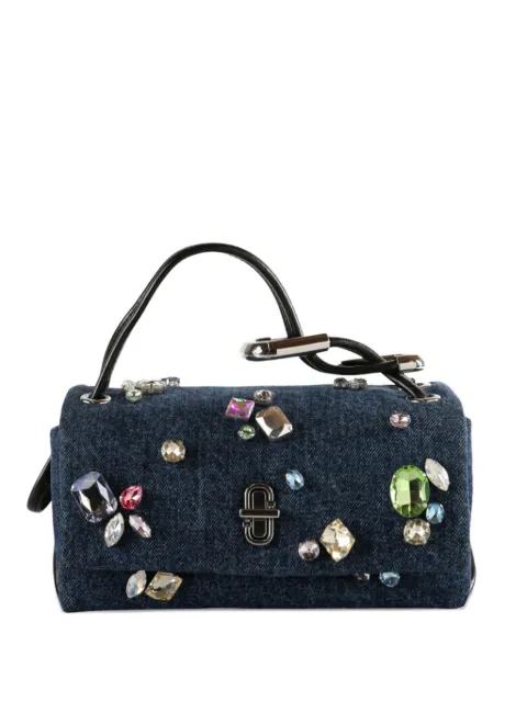 Marc Jacobs embellished top handle tote bag