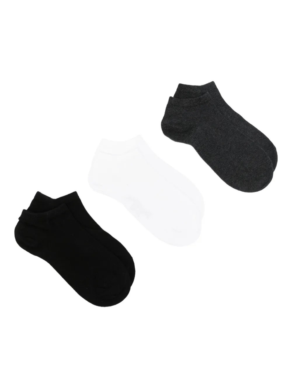 Marc O'polo Ribbed-trim Socks (pack Of Three) In Multi