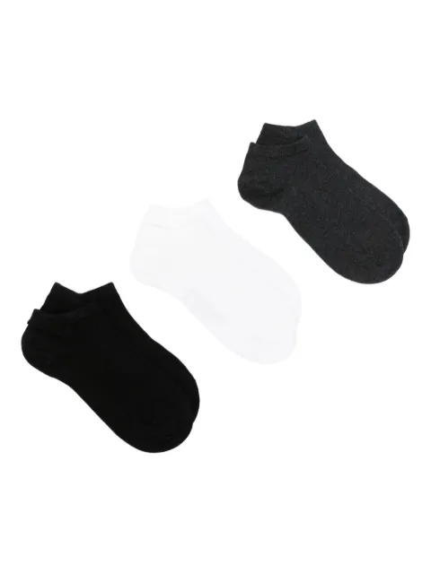 Marc O'Polo pack de tres pares de calcetines con ribete de canalé