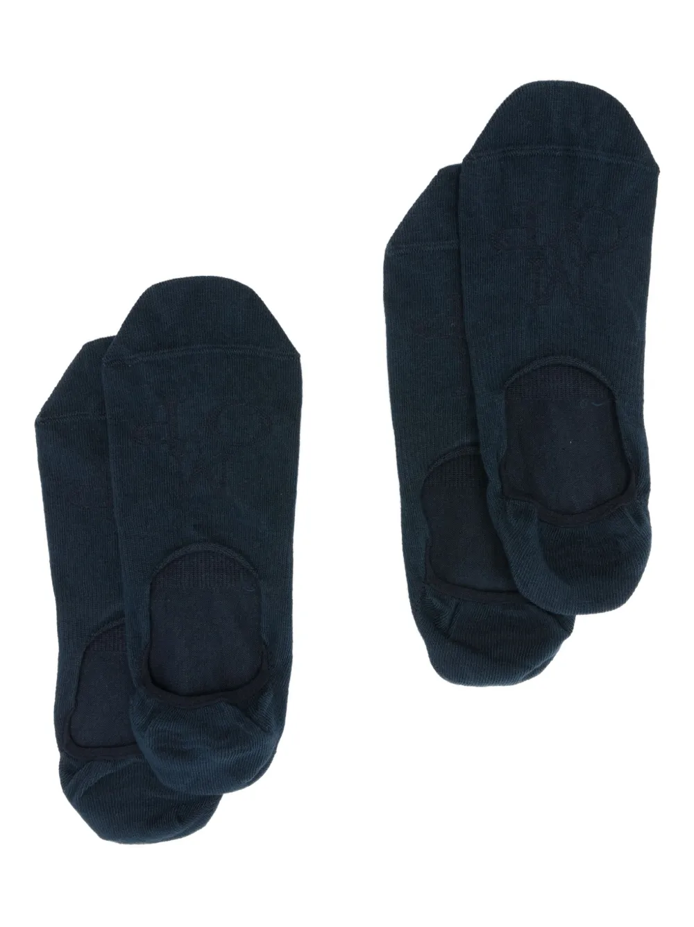 Marc O'polo Organic Cotton-blend Socks In Blue