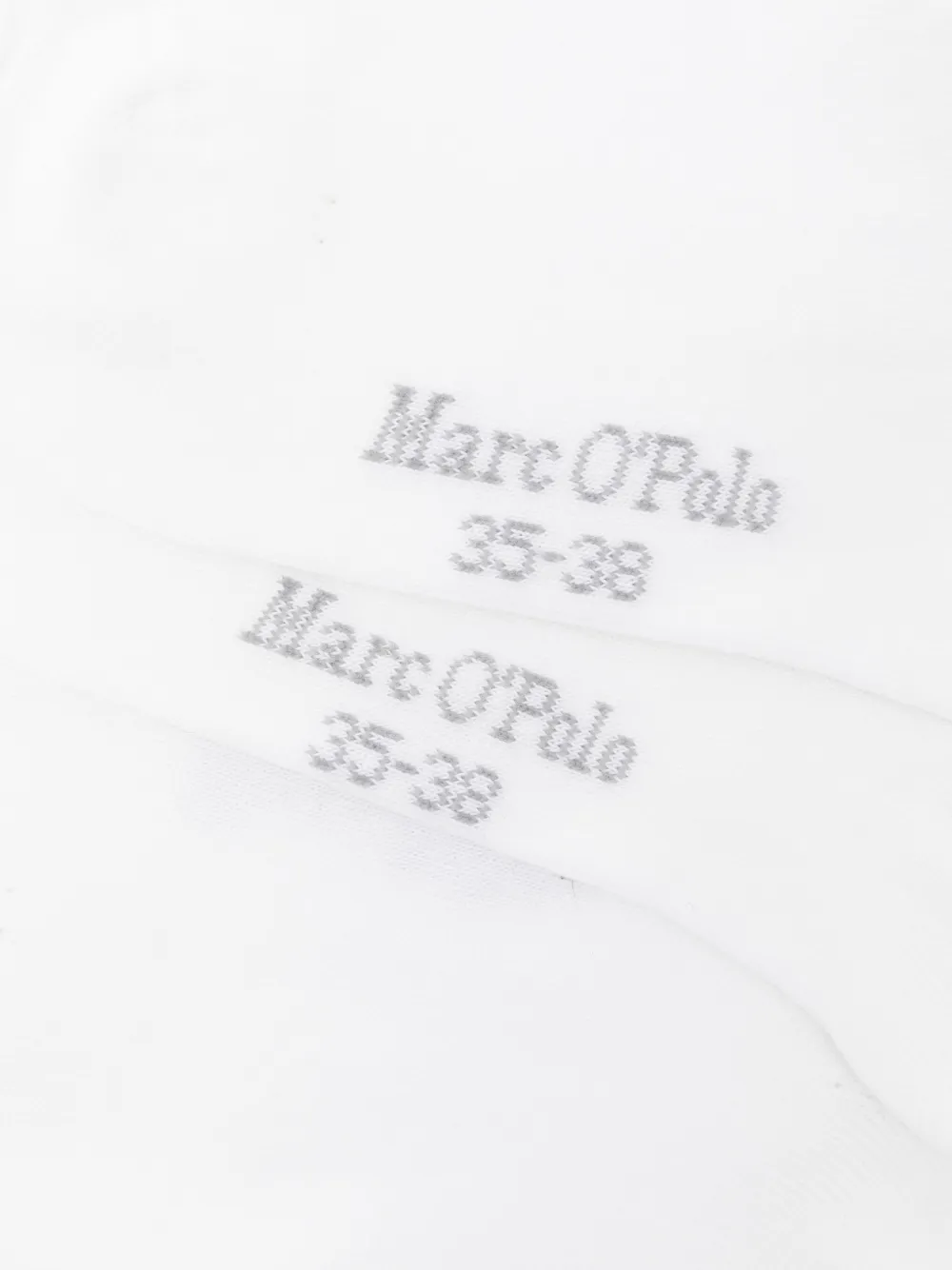 Marc O'Polo juego de dos pares de calcetines con logo en intarsia | Image 2