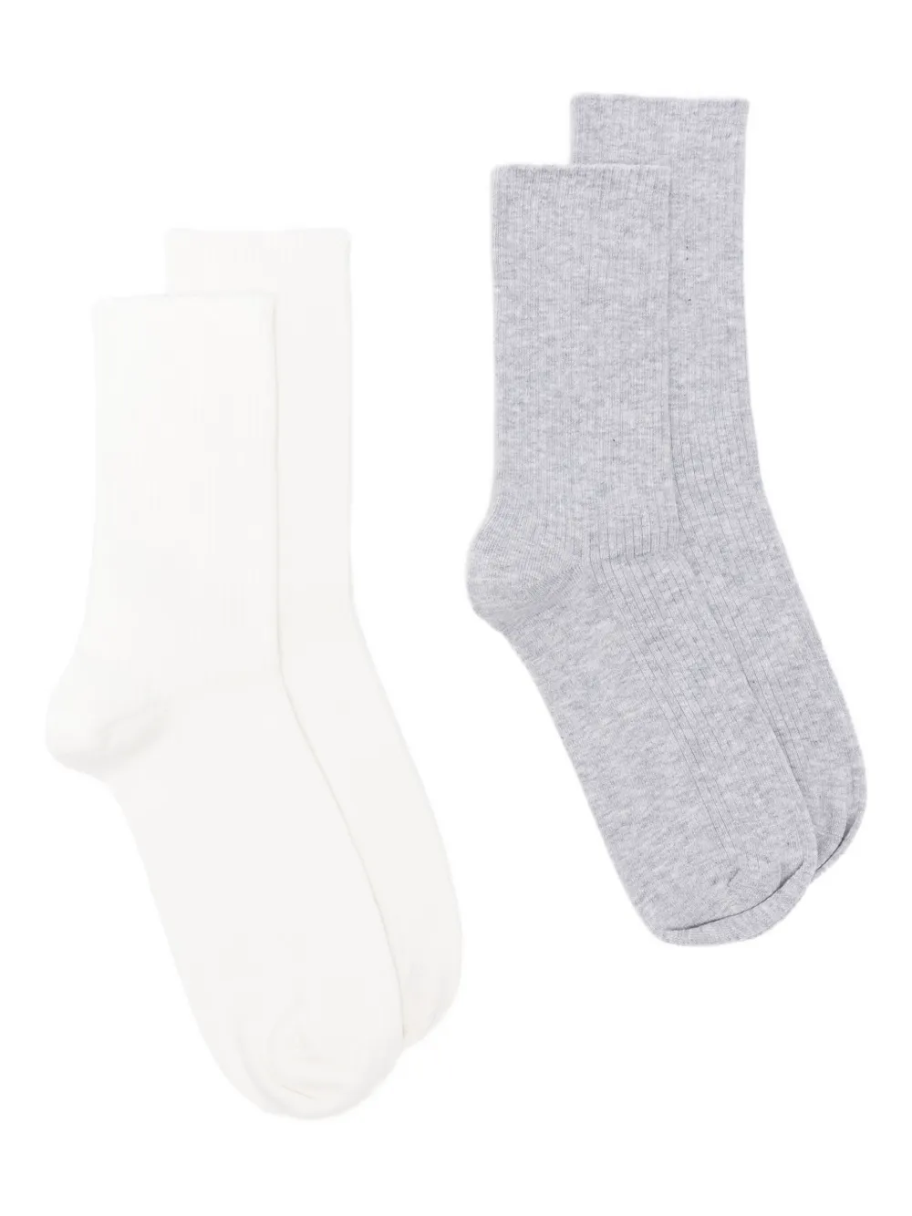 Marc O'Polo calcetines tejidos de canalé (pack de 2 pares) | gris | Image 1
