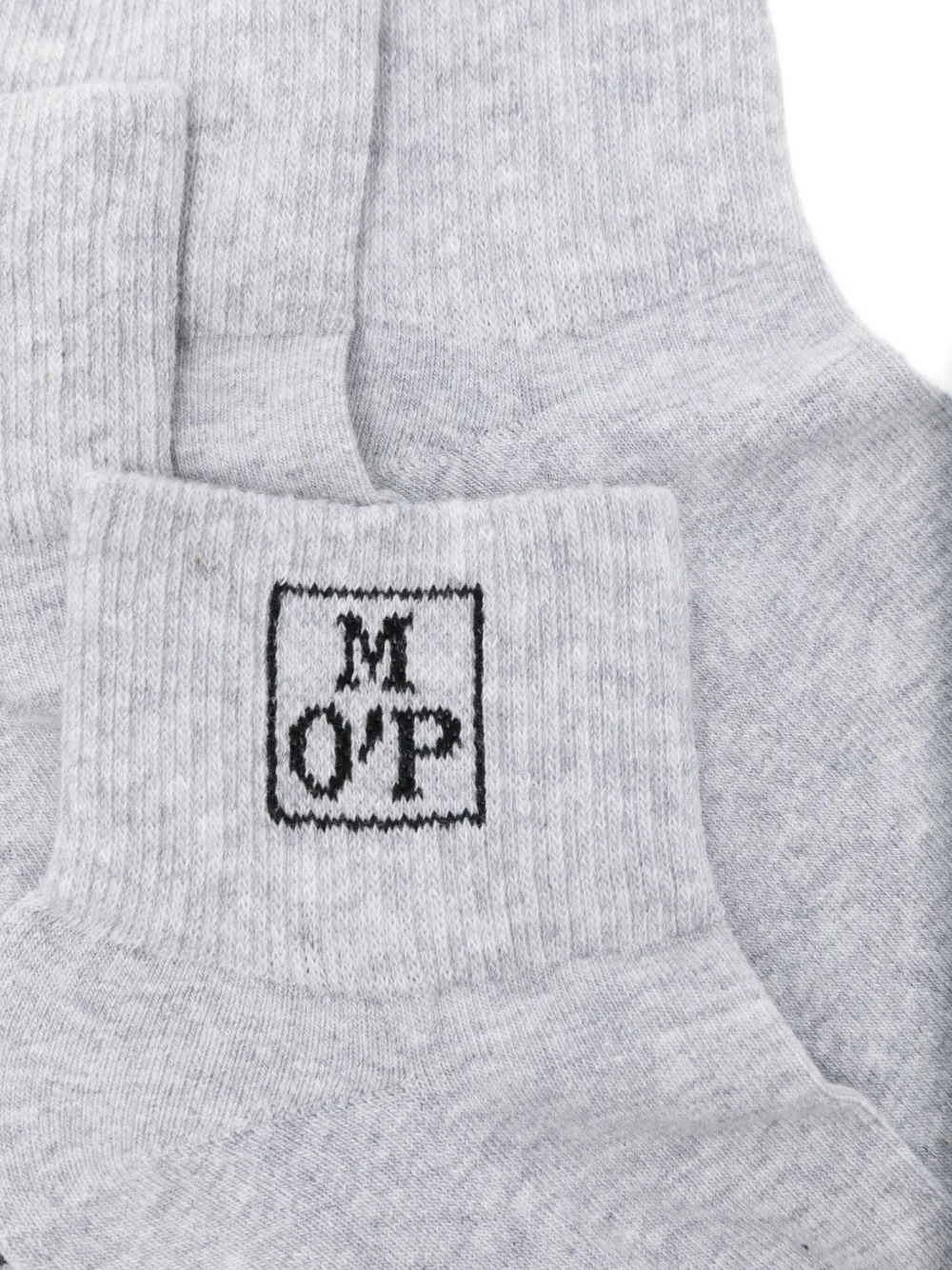 Marc O'Polo pack de dos pares de calcetines con logo en intarsia | Image 2