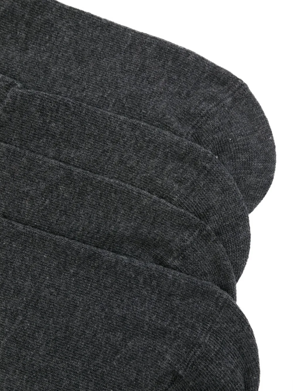 Marc O'Polo Twee paar sokken met logo intarsia Grijs