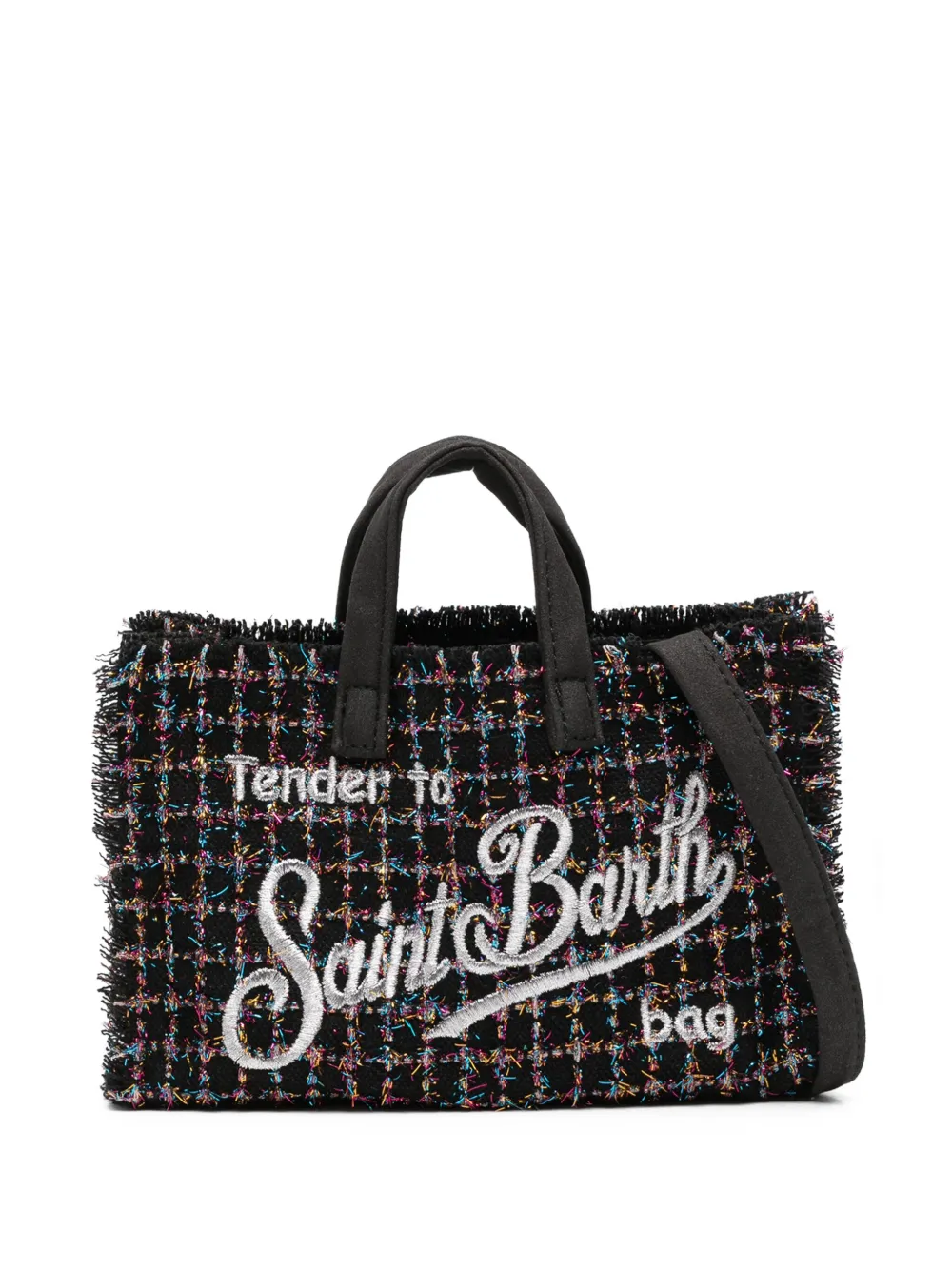 MC2 Saint Barth Kids Phone tote bag - Nero