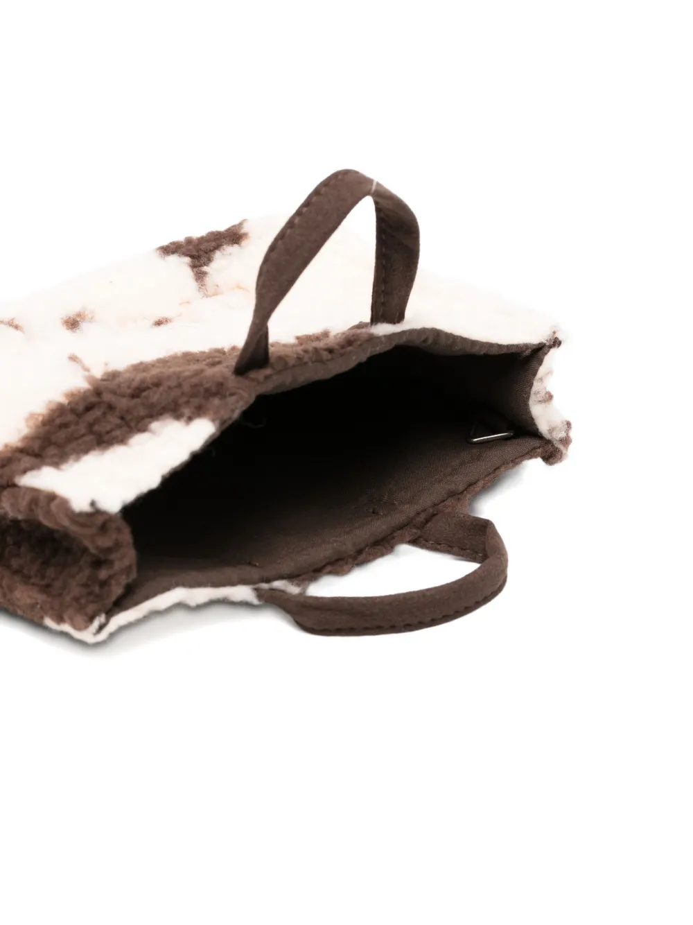 Mc2 Saint Barth Phone Tote Bag In Neutral