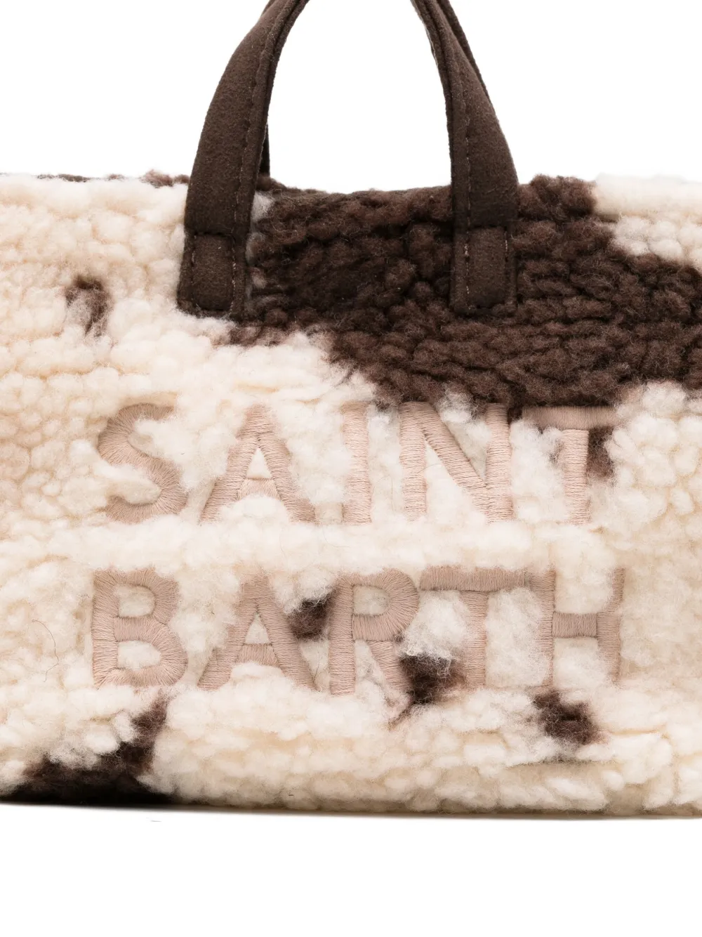 Mc2 Saint Barth Phone Tote Bag In Neutral