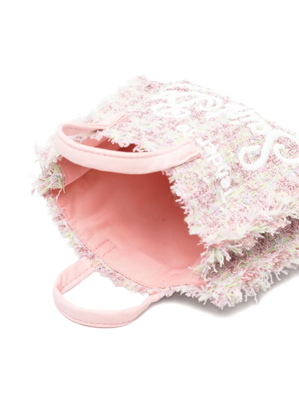 Mc2 Saint Barth Phone Shoulder Bag In Pink