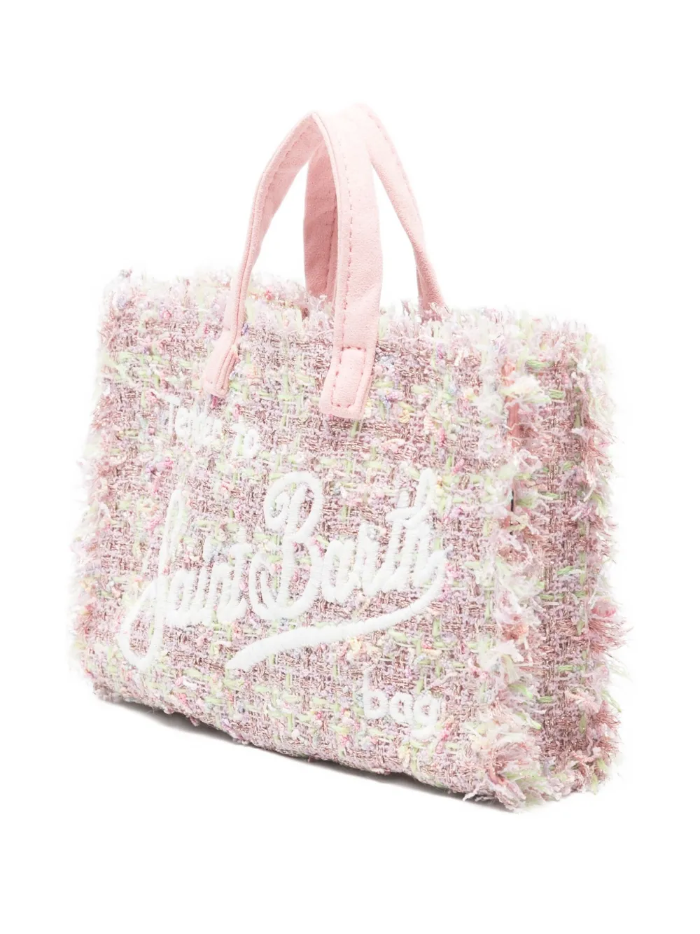 Mc2 Saint Barth Phone Shoulder Bag In Pink