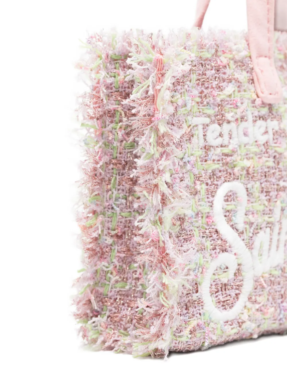 Mc2 Saint Barth Phone Shoulder Bag In Pink