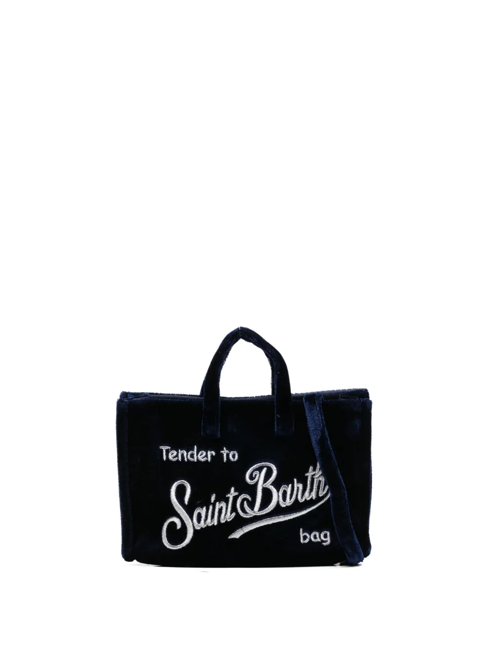 Mc2 Saint Barth Phone Tote Bag In Blue