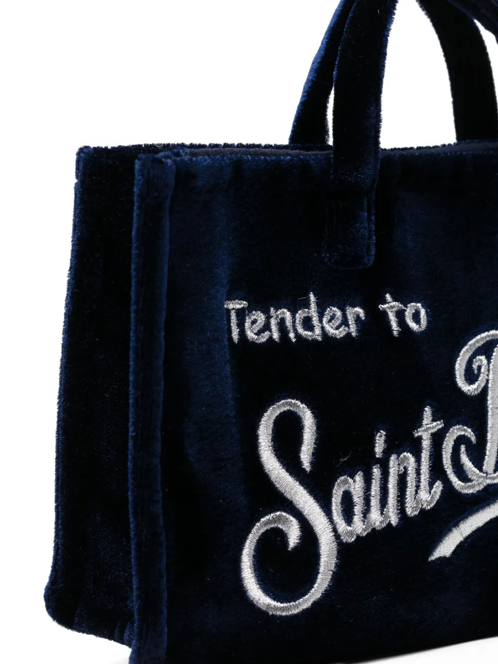 Mc2 Saint Barth Phone Tote Bag In Blue