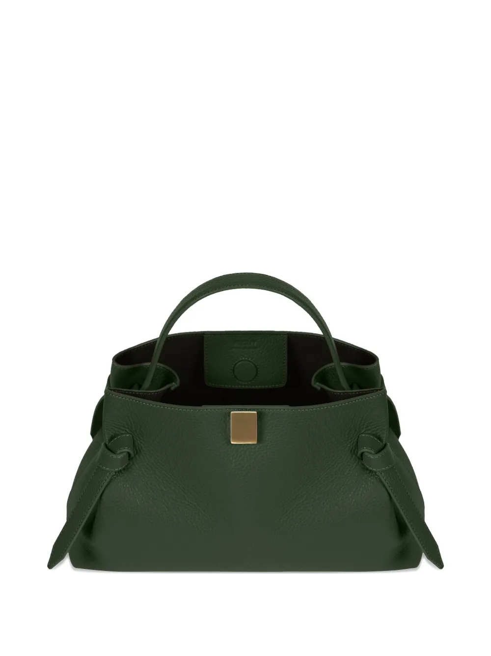 Yuzefi Gyoza Knotted Tote Bag In Green