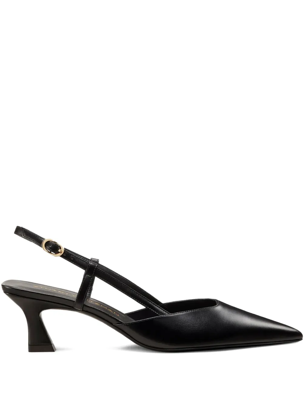 Stuart Weitzman Spitze Vinnie Slingback-Mules 50mm - Schwarz