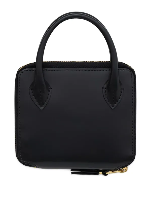Comme Des Garçons Wallet Zip top-handle Wallet | Black | FARFETCH AO