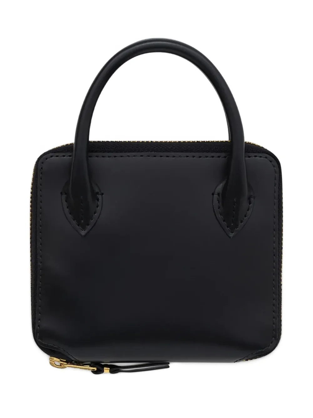 Comme Des Garçons Wallet zip top-handle wallet | Black | Image 1
