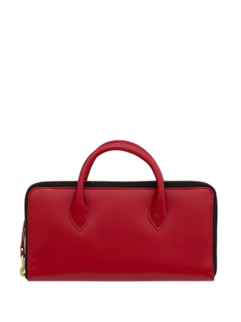 Comme Des Garçons Wallet top-handle zip wallet