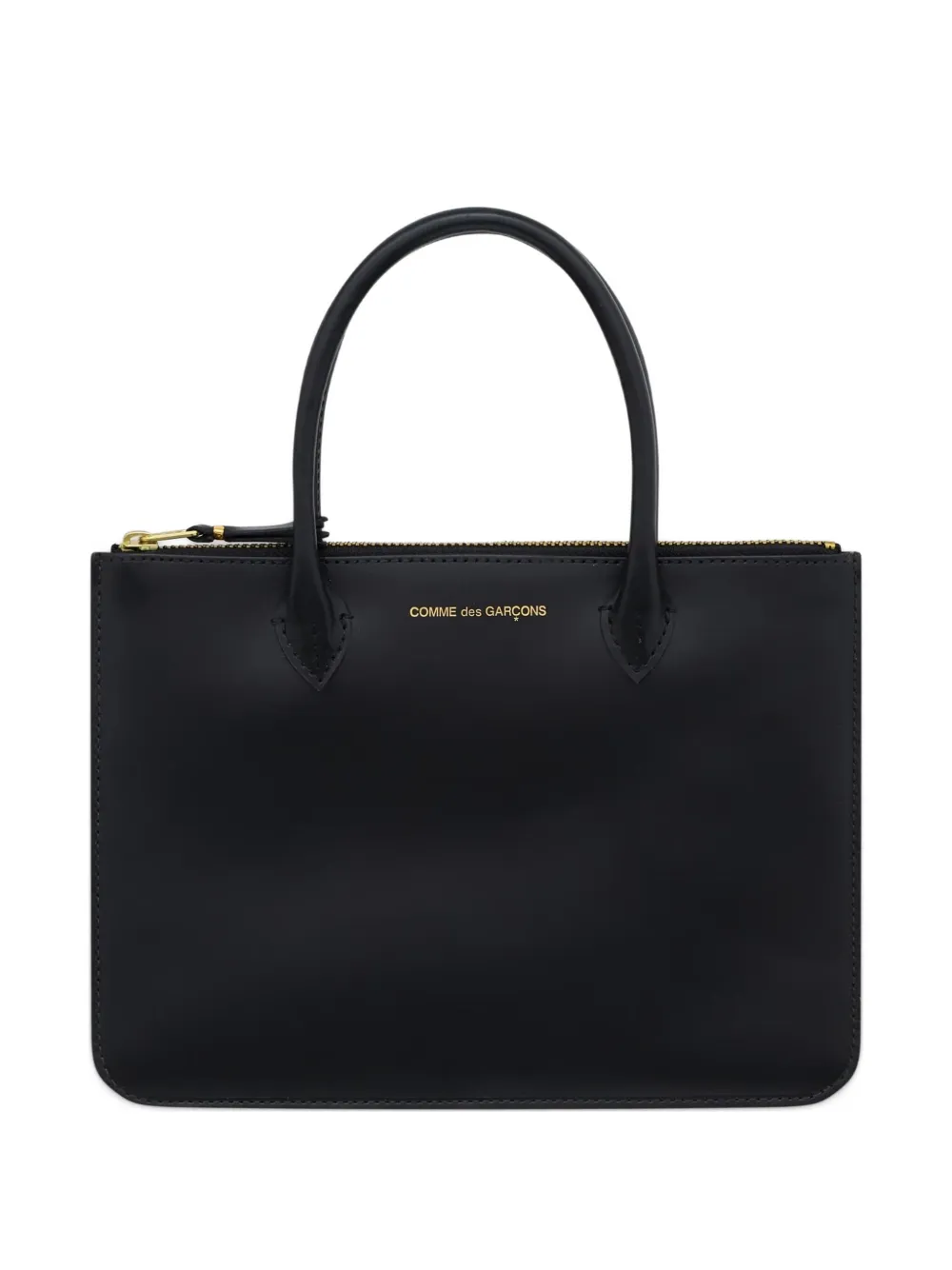 Comme Des Garçons Wallet zip top-handle wallet | Black | Image 1