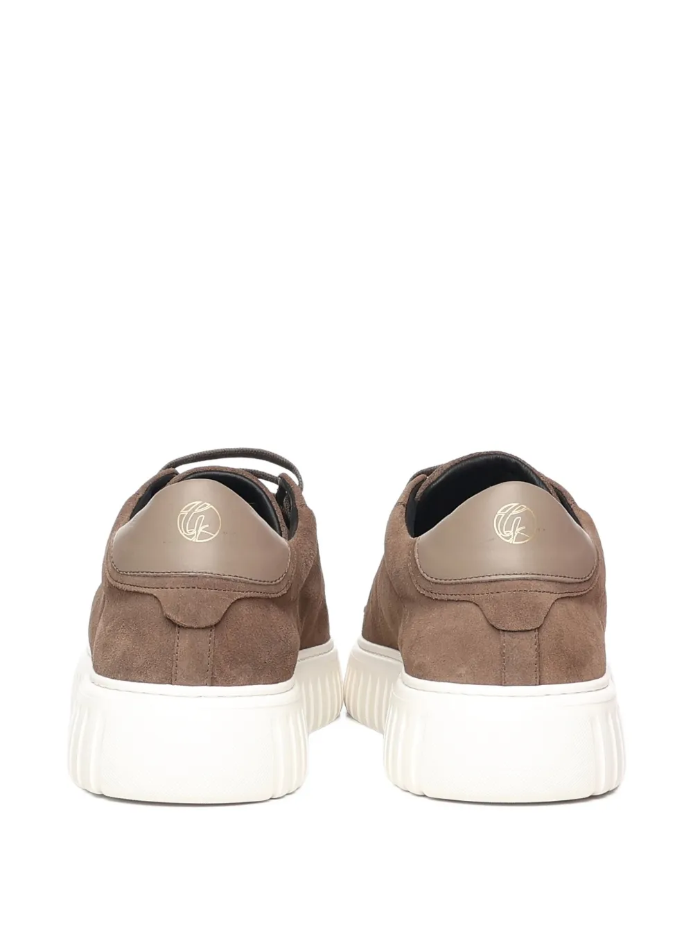 Giuliano Galiano Suède sneakers Bruin