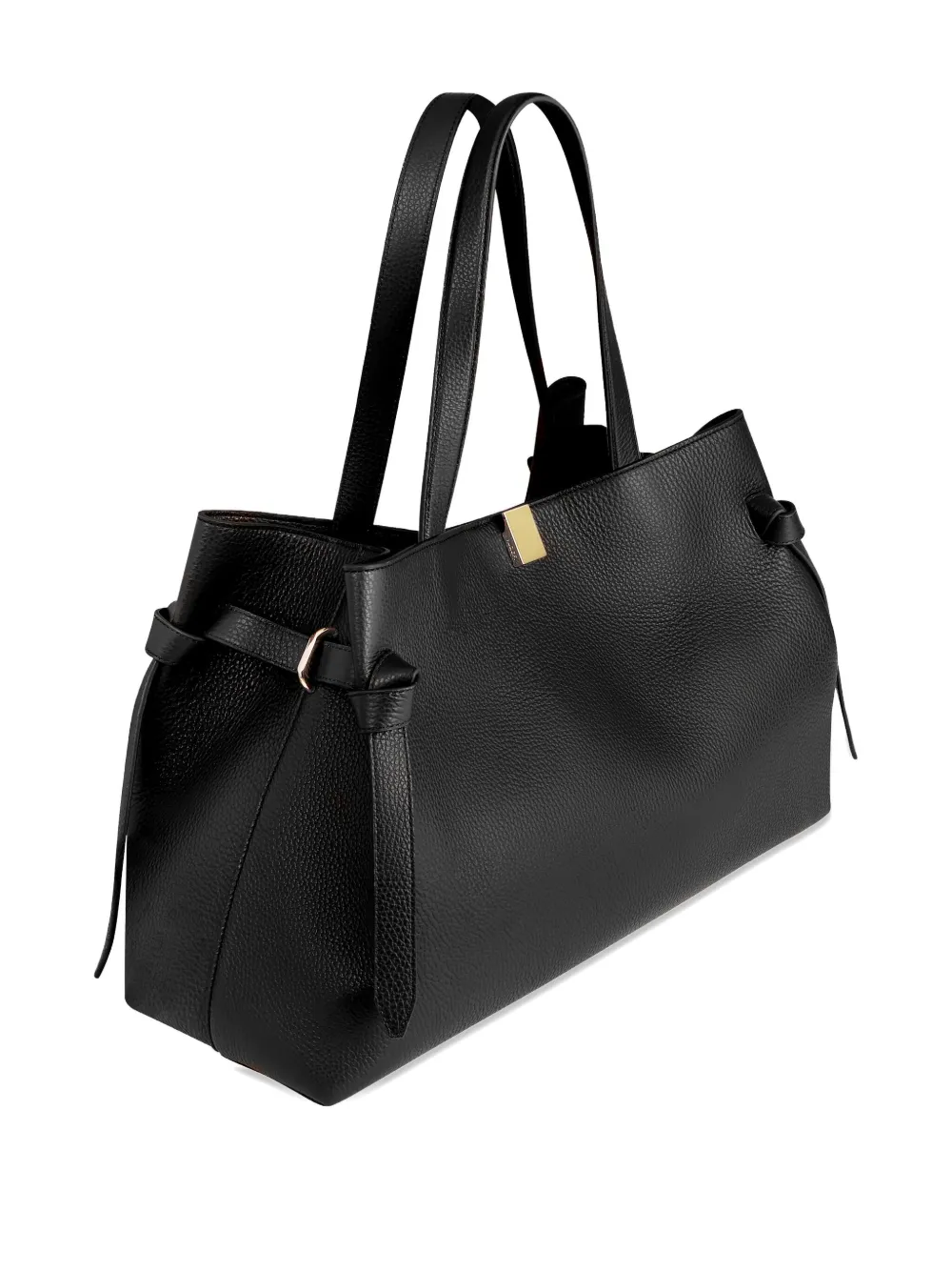 Yuzefi Gyoza shopper met kiezelkorrel - Zwart