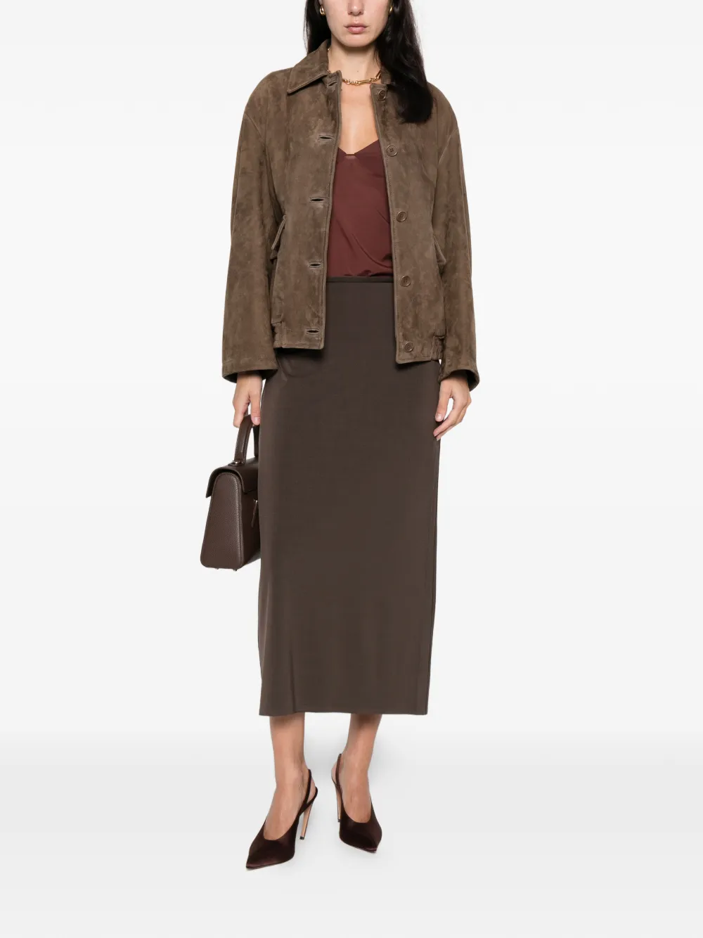 Santoro pocket button jacket | Leather Jackets | Image 2