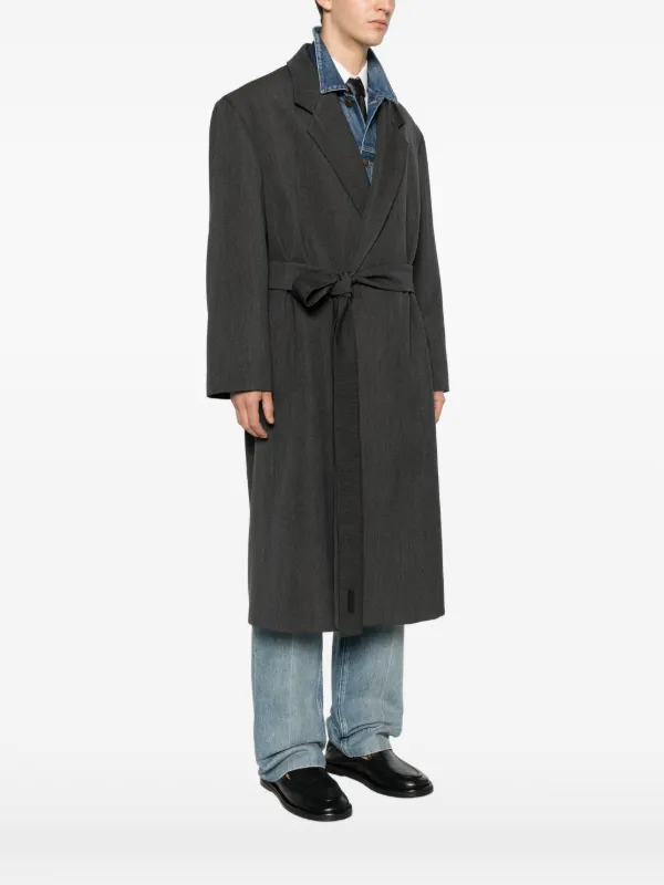 Fear Of God デタッチャブルベルト コート | グレー | FARFETCH JP
