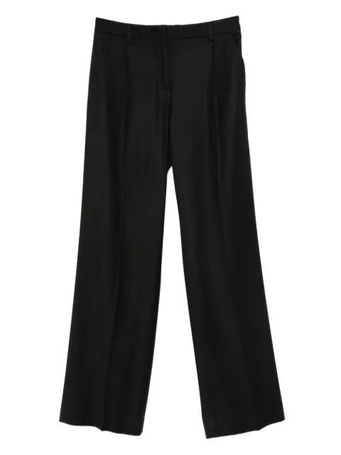 Lardini straight-leg pleated trousers 