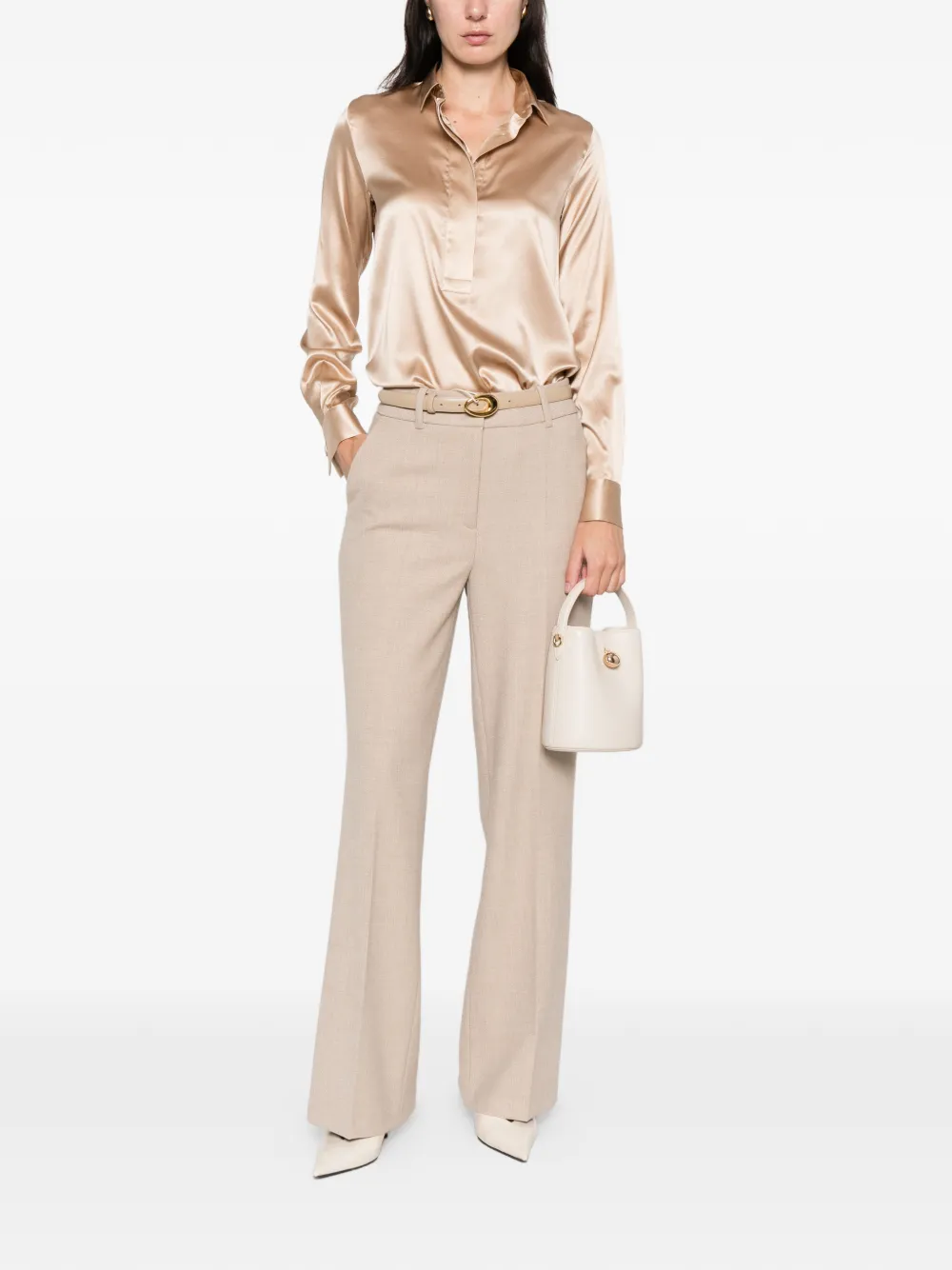 Guglielminotti buttoned long-sleeved top | Blusas | Image 2