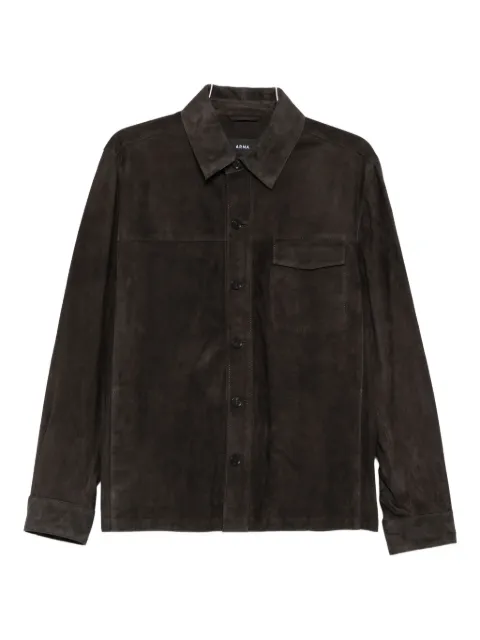 Arma pocketed buttoned shirt jacket