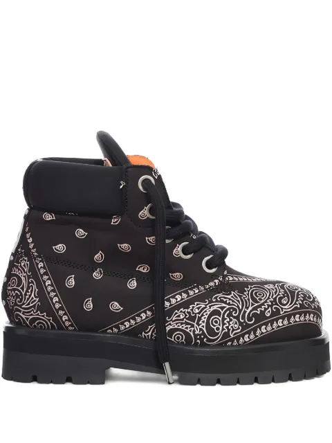PDF Strada bandana-print boots