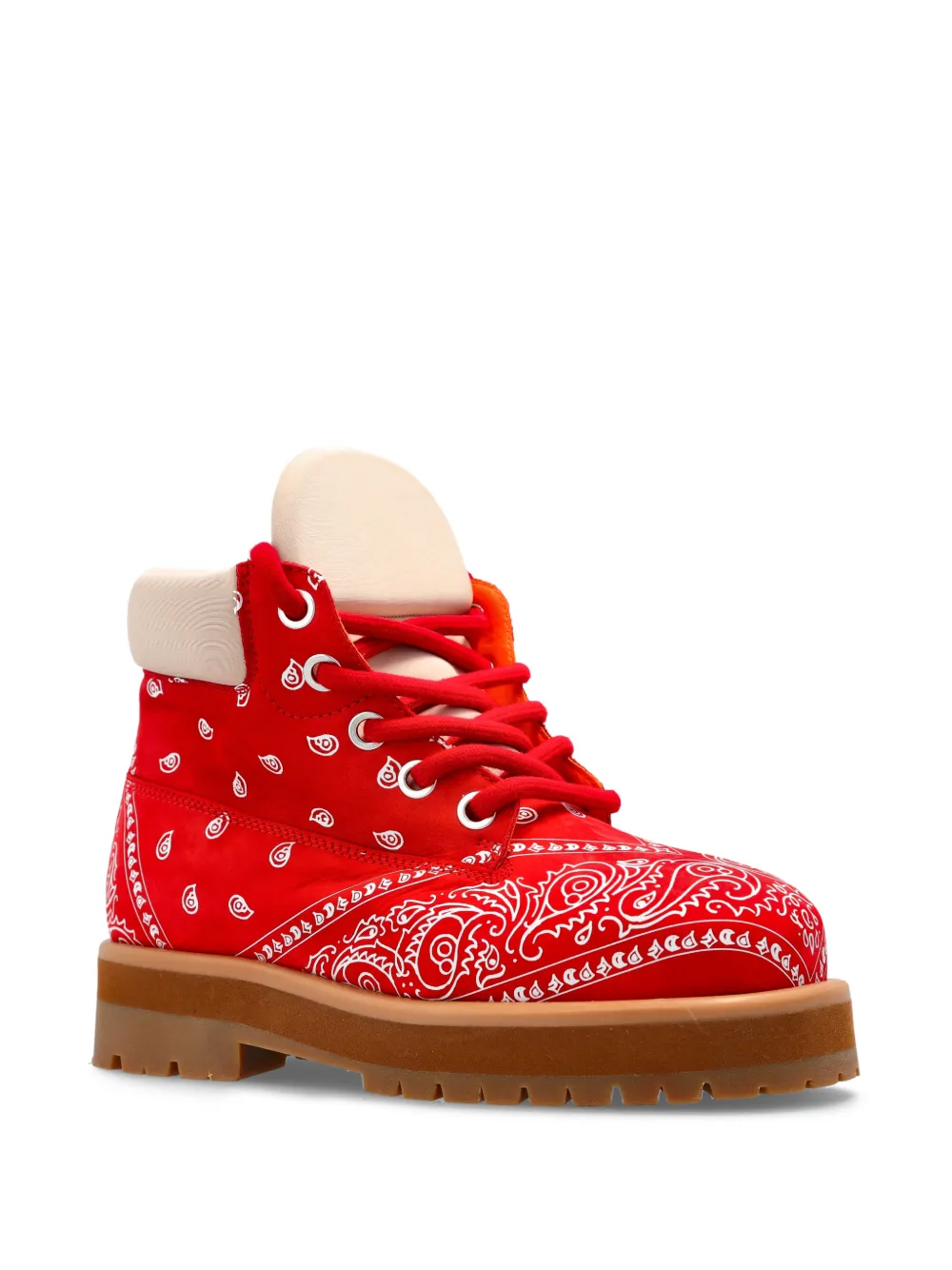 PDF Strada bandana-print ankle boots | Hiking Boots | Image 2