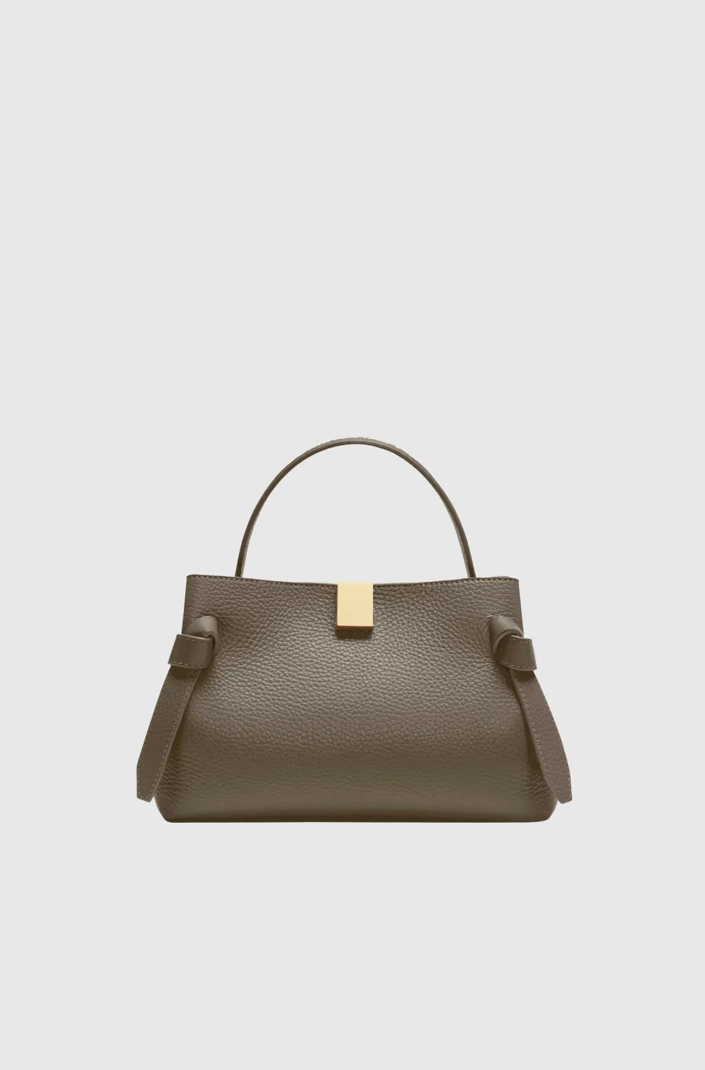 Yuzefi Mini Gyoza Tote Bag In Brown