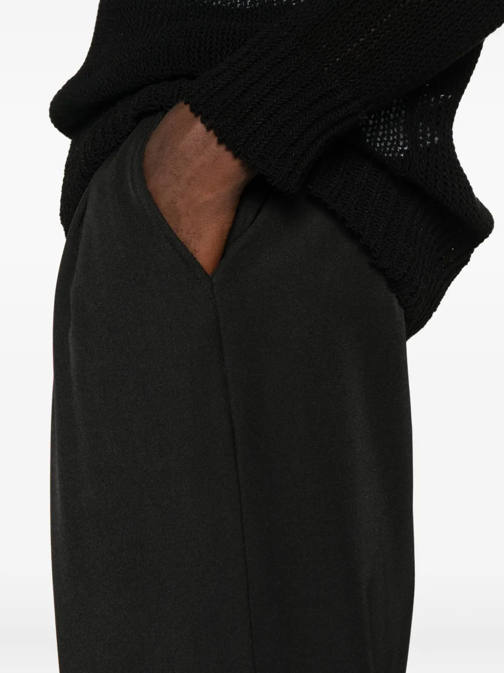IMPERIAL Straight broek Zwart