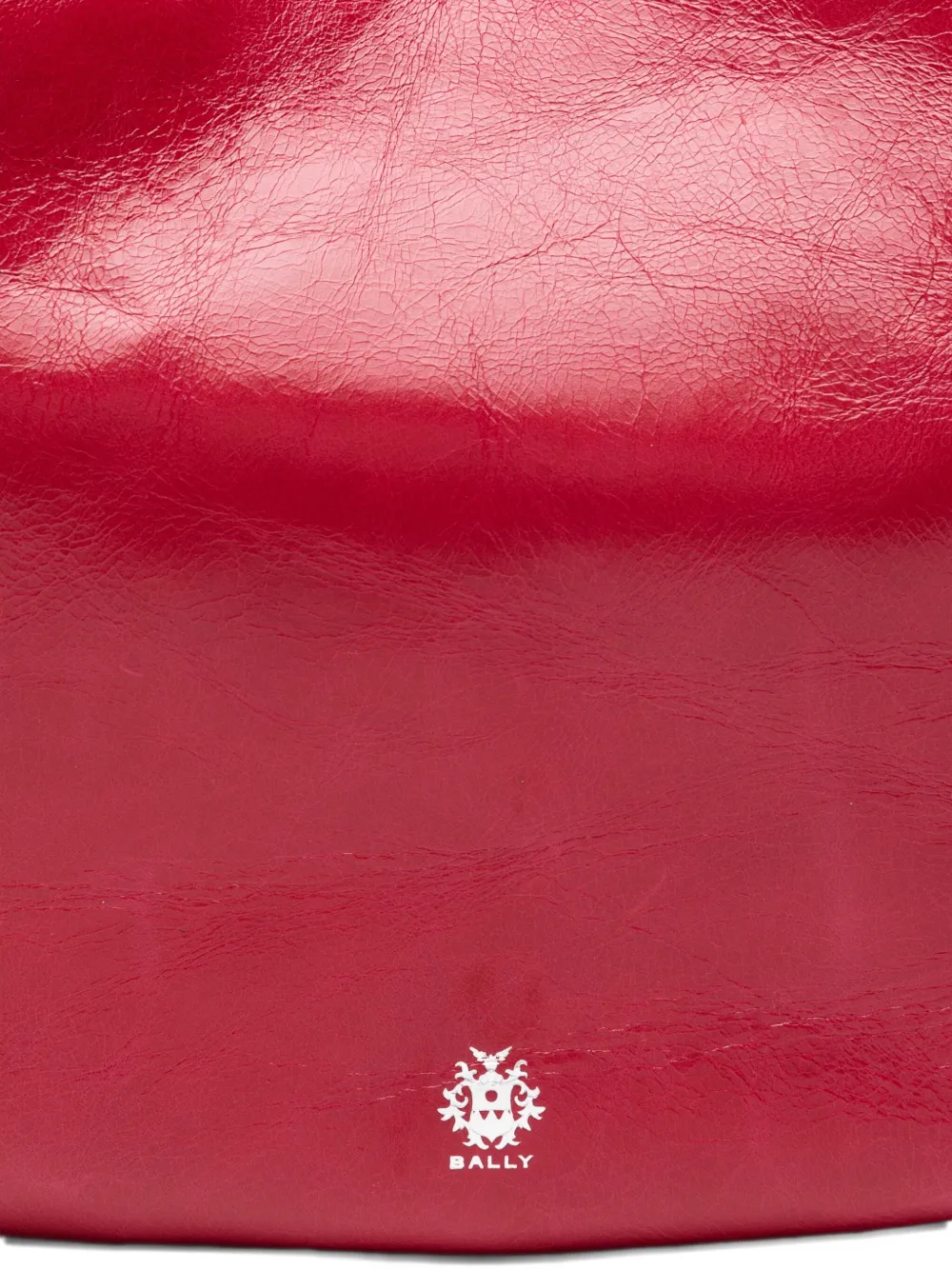 Bally Schoudertas met ring handgreep Rood