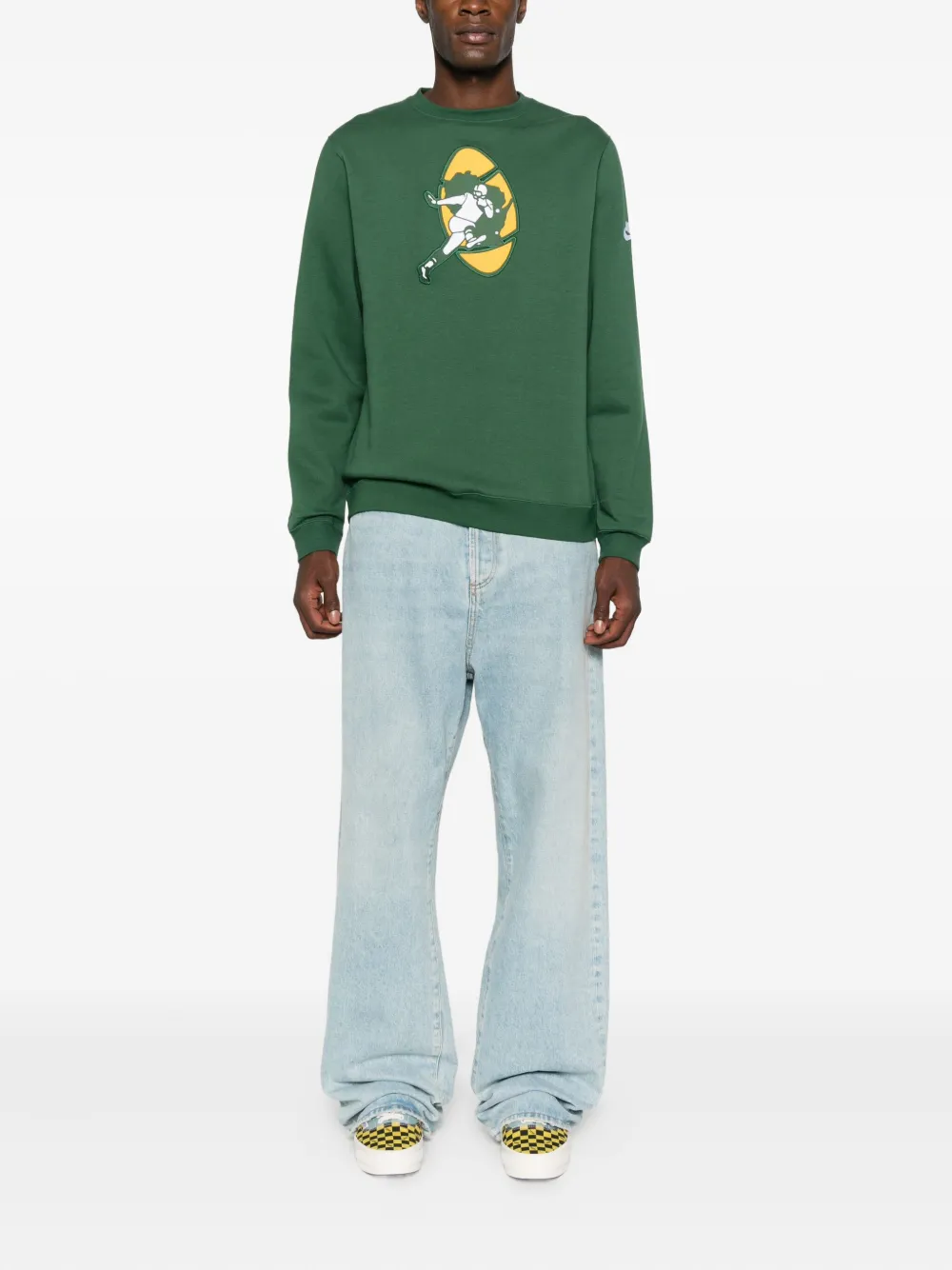 Nike Rewind Club sweater - Groen