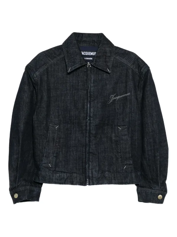 Jacquemus The Canevas de-Nîmes Denim Jacket | Gold | FARFETCH