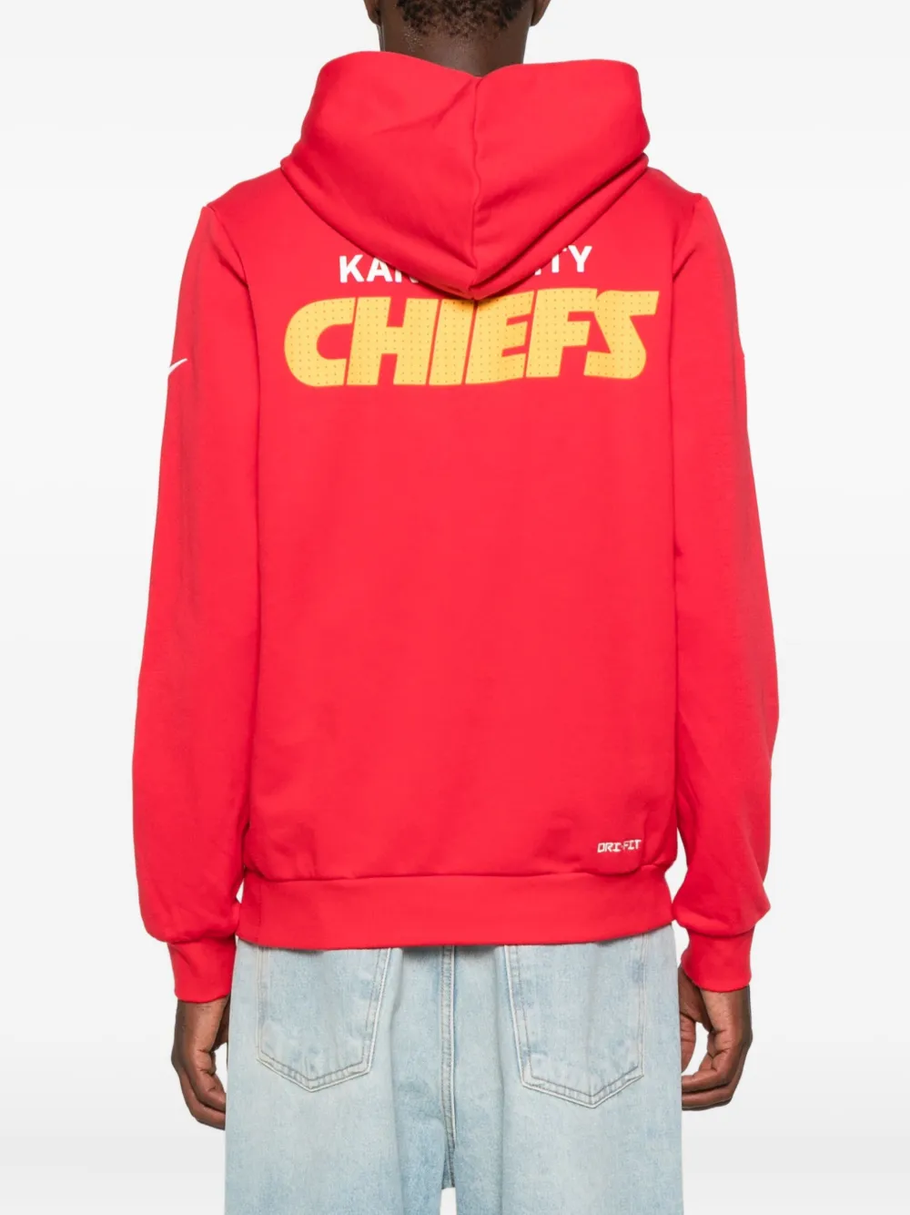 Nike x NFL Kansas City Chiefs hoodie met logoprint Rood